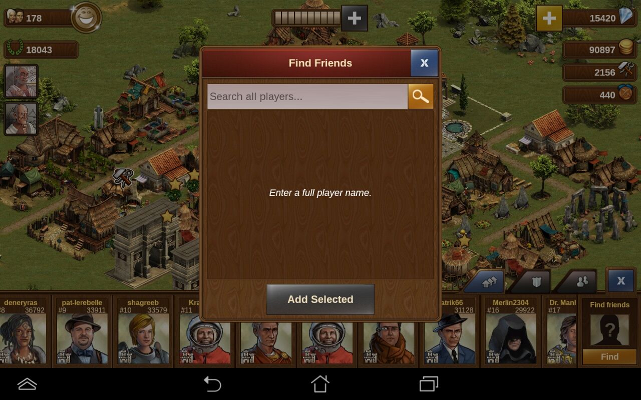 forge of empires how to tell if friends are visiting your tavern