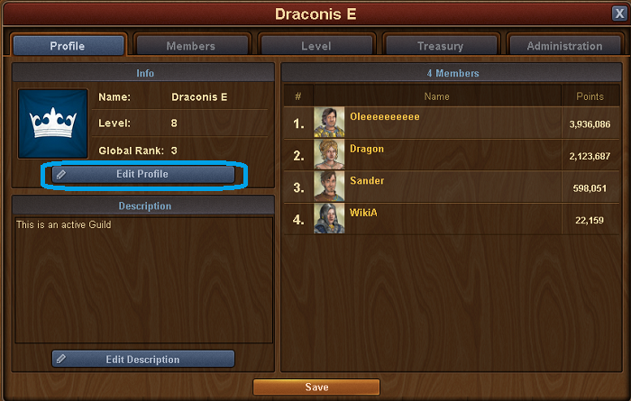 how to add someone to guild forums in forge of empires